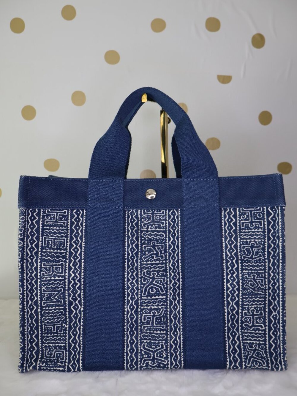 Extremely rare HERMES Bora Cabas de Plage MM